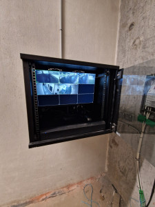 Photo de galerie - Installation système vidéosurveillance 