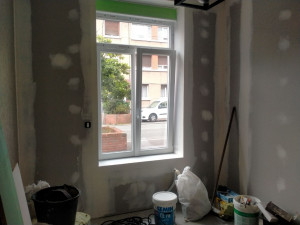 Photo de galerie - Réalisation d'enduit 
