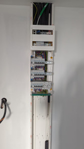 Photo de galerie - Tableau électrique+ coffret de communication