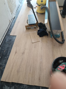 Photo de galerie - Pose de parquet - Revêtement de sol