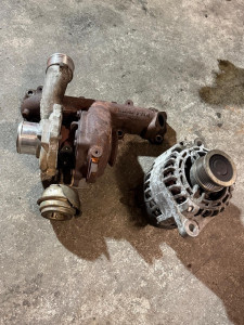 Photo de galerie - Remplacement du turbo et de l'alternateur