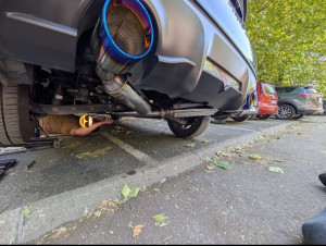 Photo de galerie - Remplacement échappement origine par échappement SPORT Toyota GT86