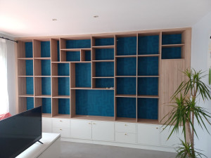 Photo de galerie - Bibliothèque sur mesure