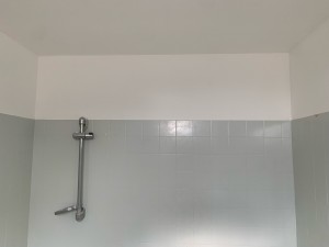 Photo de galerie - Enduit + peinture dans une salle de bains