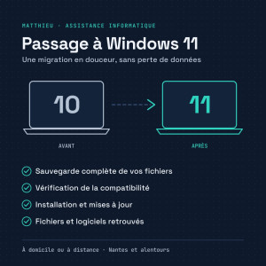 Photo de galerie - Migrations de Windows 10 vers Windows 11