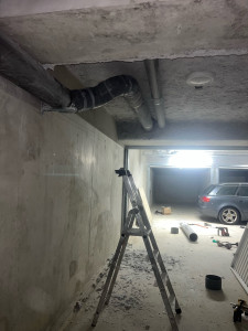 Photo de galerie - Remplacement colonne générale en PVC diamètre 200