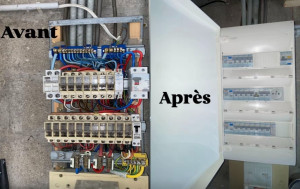 Photo de galerie - Remise aux normes d'un tableau électrique