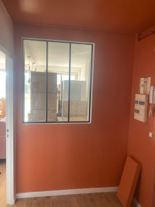 Photo de galerie - Pose du verrière 