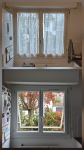 Photo de galerie - Remplacement fenêtre 2 vantaux.