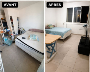 Photo de galerie - Nettoyage et remise en ordre pour retrouver un espace apaisant et favoriser le repos dans un environnement sain. ✨
