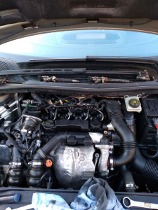 Photo de galerie - Entretien, changement joint d’injecteur, Citroën C4 nettoyage, porté et cylindre remplacement des joints d’injecteurs 
