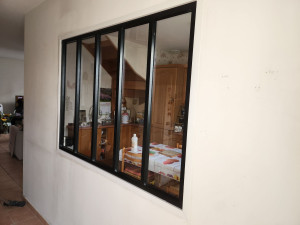 Photo de galerie - Pose de verriere à Venissieux 