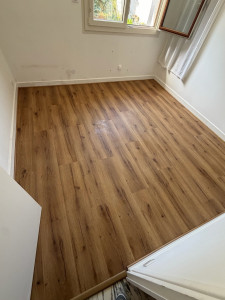 Photo de galerie - Pose de parquet - Revêtement de sol