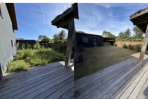Photo de galerie - Débroussaillage complet et remise au propre du terrain ✔️  ➡️ Coupe des herbes hautes et des adventices ➡️ Finition autour des massifs et des bordures ➡️ Nettoyage général des abords ➡️ Évacuation des déchets verts