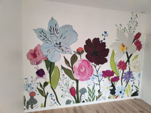 Photo de galerie - Pose papier paint