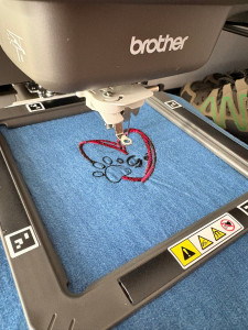 Photo de galerie - Création de broderie personnalisée…n’hésitez pas !!!