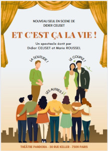 Photo de galerie - Affiche de spectacle illustrée