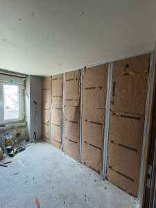 Photo de galerie - Pose de l’isolation