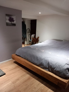 Photo de galerie - Création chambre ancienne étable.