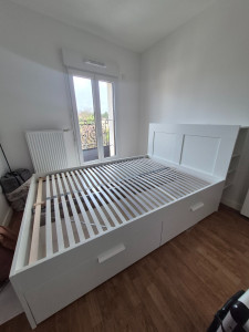 Photo de galerie - Mise en place de lits 