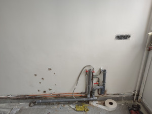 Photo de galerie - Installation de lave vaisselle 