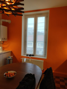 Photo de galerie - Peinture orange à la demande du client