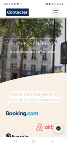 Photo de galerie - Https://www.conciergerie-mozart.fr/
Création complète du site et tunnel de vente. 