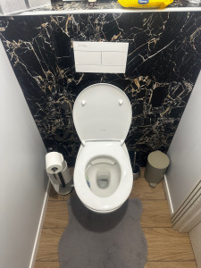 Photo de galerie - Pose wc suspendu 