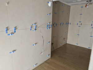 Photo de galerie - Pose carrelage grand formate