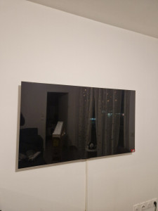 Photo de galerie - Fixation tv au mur. 