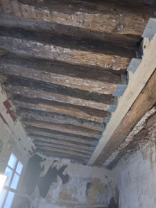 Photo de galerie - Renforcement poutre maîtresse 