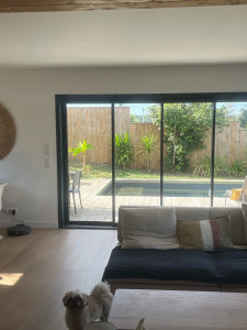 Photo de galerie - Dépose totale plus Pose à coulisse,4 vantaux 