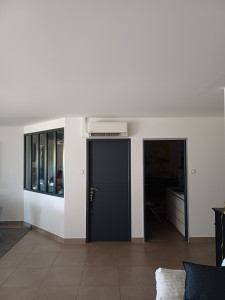 Photo de galerie - Pose climatisation 