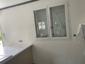 Photo de galerie - Enduit lissage mur 