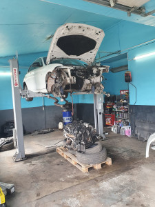 Photo de galerie - Changement moteur sur 135i 
