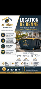 Photo de galerie - Location benne 3-6-8 m3