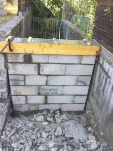 Photo de galerie - Petit mur de clôture, avec arase