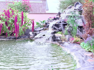 Photo de galerie - Réalisation d’une cascade 22m3/h