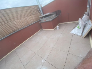 Photo de galerie - Réalisation d’une terrasse  en dalle sur plot 