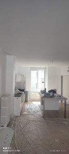 Photo de galerie - Salon cuisine peinture 