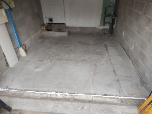 Photo de galerie - Préparation support avant ragréage et carrelage
