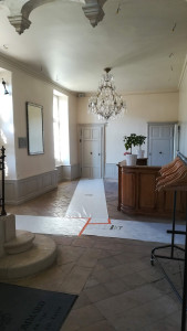 Photo de galerie - Résultat d'une zone passage au château de Pommard. 