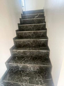 Photo de galerie - Revêtement escalier 