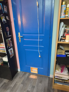 Photo de galerie - Création de chatière intérieur 