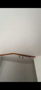 Photo de galerie - Plafond, entièrement ratisser, puis une mise en peinture