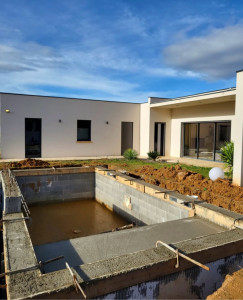 Photo de galerie - Création d’une piscine 