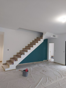 Photo de galerie - Voici en finition de la peinture protection des sol 