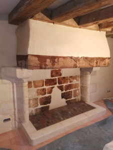 Photo de galerie - Rénovation d une cheminée 