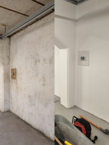 Photo de galerie - Peinture d'un garage à Flumet