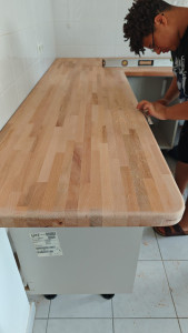 Photo de galerie - Réutilisation d'une vielle cuisine,  aménagement et deco demande